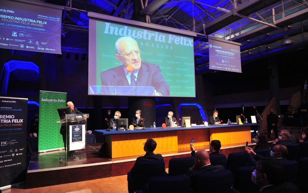 Industria Felix celebra le 62 imprese top della Campania